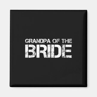 Opa van de bruid Grappige bruidegom feest cadeau Magneet