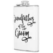 Opa van de bruidegom heupfles (Links)