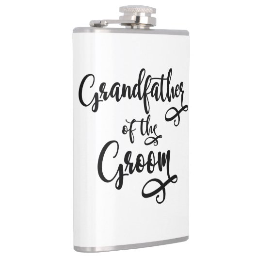 Opa van de bruidegom heupfles (Rechts)