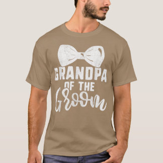 Opa van de bruidegom Voor mannen, vrijgezellenfees T-shirt