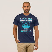 Opa van de grootvader ter wereld t-shirt (Voorkant volledig)