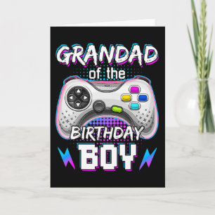 Opa van de jarige Video Game Verjaardag Top G Kaart
