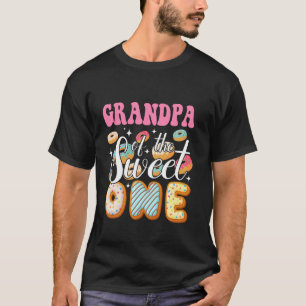 Opa van de lieve eerste verjaardag donut deel t-shirt