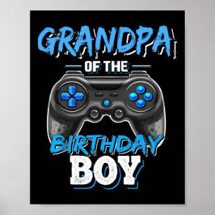 Opa van de verboy Matching Video Game Bi Poster
