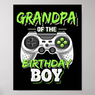 Opa van de verboy Matching Videogame Bi Poster