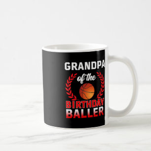 OPA van de verjaardag baller basketbal thema bd Koffiemok