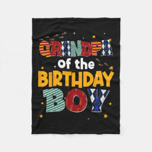Opa van de verjaardag Boy Family Party Decoratie Fleece Deken