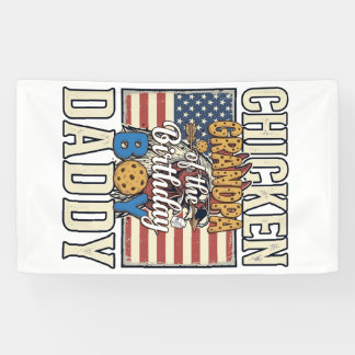 Opa van de Verjaardagsjongen Koekje Melk Shirt Des Spandoek