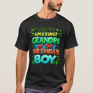 Opa van de Verjaardagsjongen Matching Family Grand T-shirt