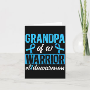 Opa van een T1D Diabetes Warrior Type 1 Diabetes Kaart