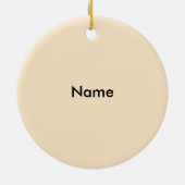 opa van het jaar keramisch ornament (Achterkant)