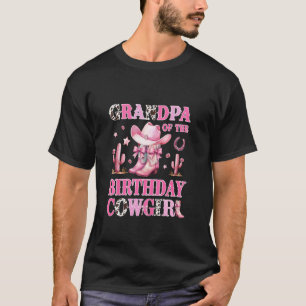 Opa van het verjaardags Cowgirl Rodeo Feest Verjaa T-shirt