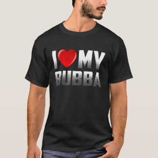 Opa van kleinkinderen Ik hou van mijn Bubba Vaders T-shirt