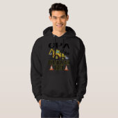 Opa van The Birthday for Boy Excavator Constructio Hoodie (Voorkant volledig)