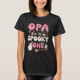 Opa van The Spooky One Girl 1st Birthday Halloween T-shirt
