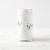 Opa Vast Jaar Gepersonaliseerd Bierpul (Center)