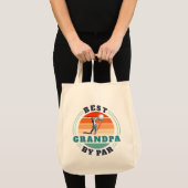 Opa verjaardag golf liefhebber tote bag (Voorkant (product))
