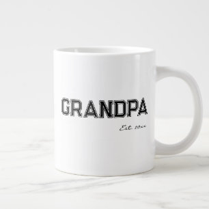 'Opa' Verjaardag Vaderdag Cadeau Grote Koffiekop