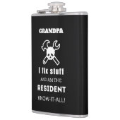 OPA Verjaardagscadeau Mannen Funny Unique DAD MAN Heupfles (Links)