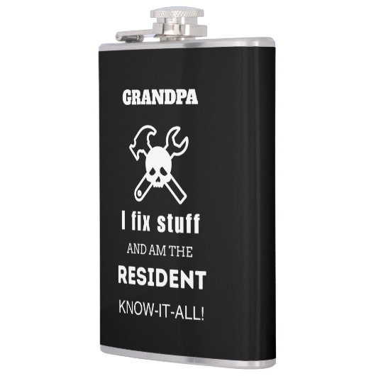 OPA Verjaardagscadeau Mannen Funny Unique DAD MAN Heupfles (Links)