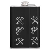 OPA Verjaardagscadeau Mannen Funny Unique DAD MAN Heupfles (Achterkant)