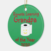 Opa voor afstandsonderwijs van het Jaar Keramisch Ornament (Links)