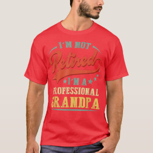 Opa voor mannen Funny Vaderdag Grand T-shirt