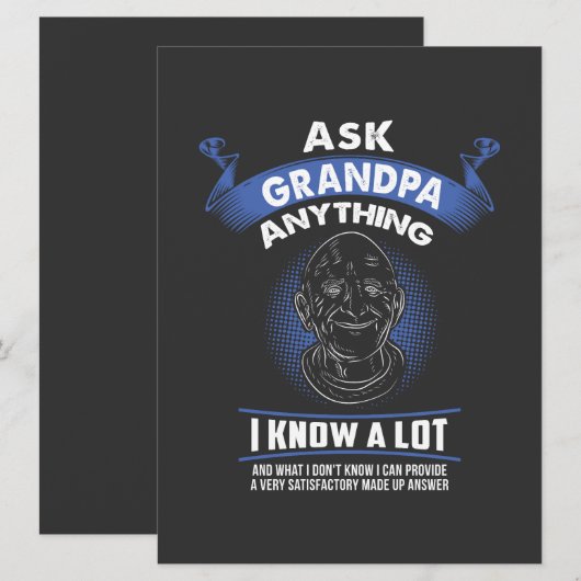 Opa - Vraag opa alles (Voorkant / Achterkant)