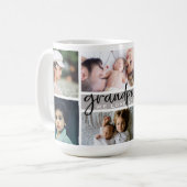 Opa We houden van foto's collage Koffiemok (Voorkant links)