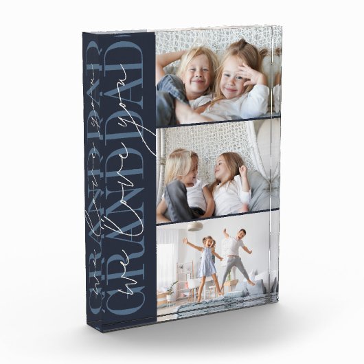 Opa We houden van je 3 Fotoblokken (Links)