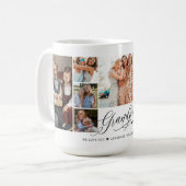 Opa We houden van je fotocollage Typografie Koffiemok (Voorkant links)