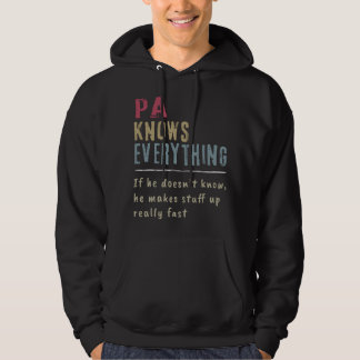 Opa weet alles - Grootvader Hoodie