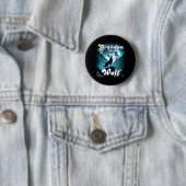 Opa Wolf Matching Tribe Wolves Camping Pack Fa Ronde Button 5,7 Cm (In situ)