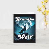 Opa Wolf Overeenkomende Stam Wolven Camping Pack F Kaart (Gele Bloem)