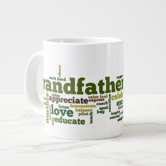 Opa Word Cloud Grote Koffiekop