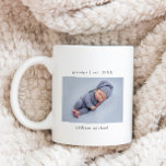 Opa Year heeft een nieuwe babyfoto gemaakt Koffiemok<br><div class="desc">Een eenvoudig opa jaar opgericht baby foto koffie mok. Deze mok is voorzien van klassieke tekst met een baby-foto. De foto is alleen voor plaatsingsdoeleinden en kan worden vervangen door elke foto die u kiest. Alle tekst kan worden aangepast met elke formulering van uw keuze. Het perfecte cadeau voor opa's...</div>