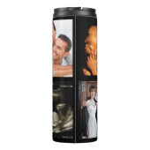 Opa Zwangerschap Baby Ultrasound Sonogram 4 Foto Thermosbeker (Achterkant)