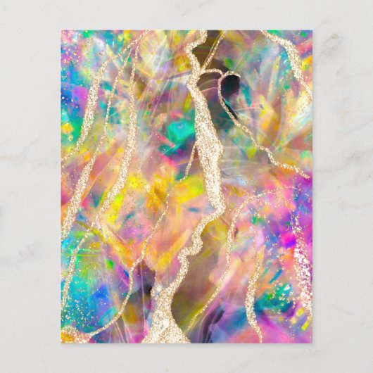 Opaal ontwerp op Black Flyer (Achterkant)