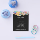 Opaal ontwerp op Black Flyer (Enkel)