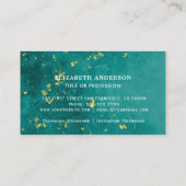 opaal textuur afbeelding Visitekaartje (Achterkant)