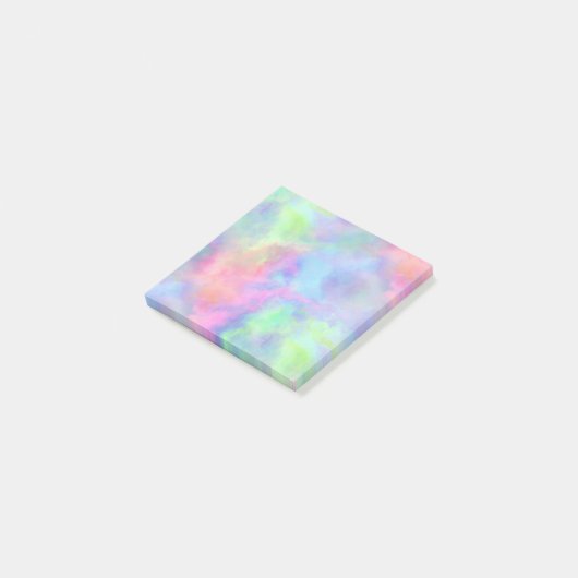 opaal waterverf spetter : post-it® notes (Schuin)