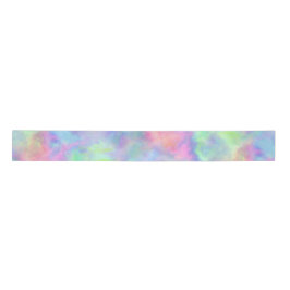 opaalkleurige waterverfspatten : satijnen lint