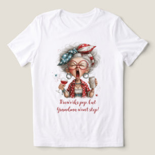 Opaalkraker Oma Humor Ontwerp – Stout Patriottisch Tri-Blend Shirt