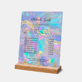 opaalprijslijst acryl bord (Hoek)