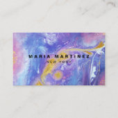 opaalsteen visitekaartje (Voorkant)