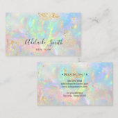 opaalstenen achtergrond visitekaartje (Voorkant / Achterkant)