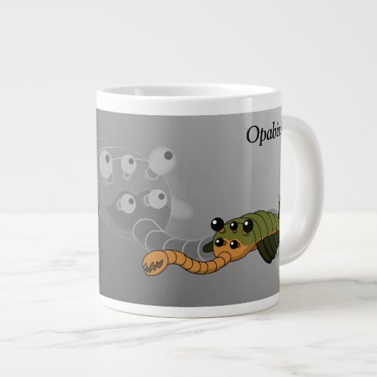 Opabinia - Prehistorisch dier Grote Koffiekop (Voorkant rechts)