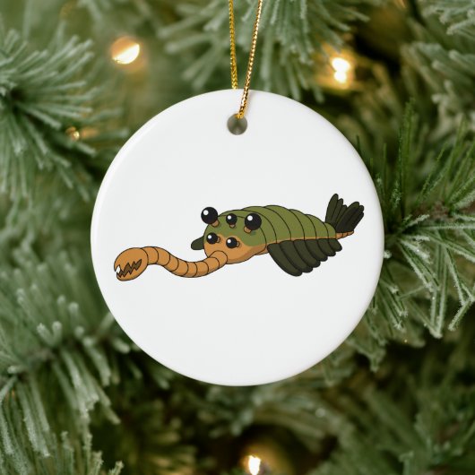 Opabinia - Prehistorisch dier Keramisch Ornament (Boom)