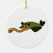 Opabinia - Prehistorisch dier Keramisch Ornament (Achterkant)