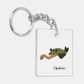 Opabinia - Prehistorisch dier Sleutelhanger (Voorkant Links)